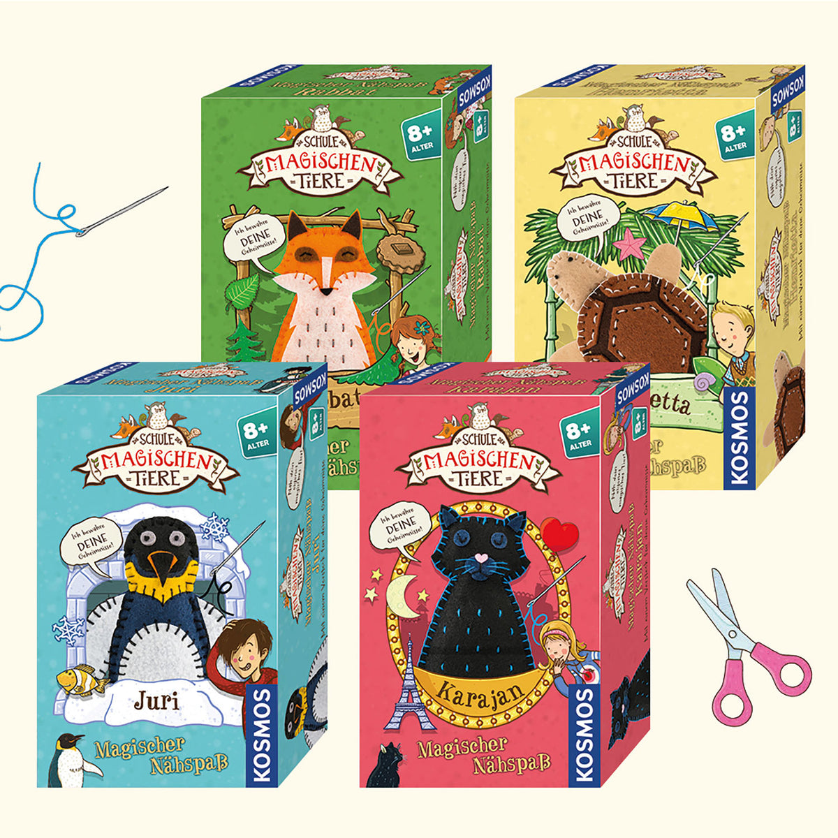 Die Schule der magischen Tiere - Magischer Nähspaß Karajan