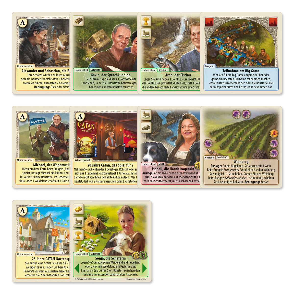 CATAN - Duell Sonderkarten Set 2025