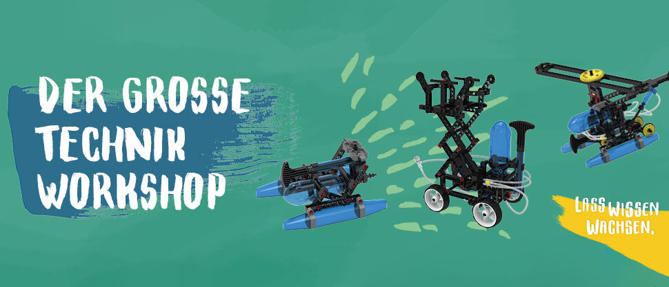 Der große Technik-Workshop Banner