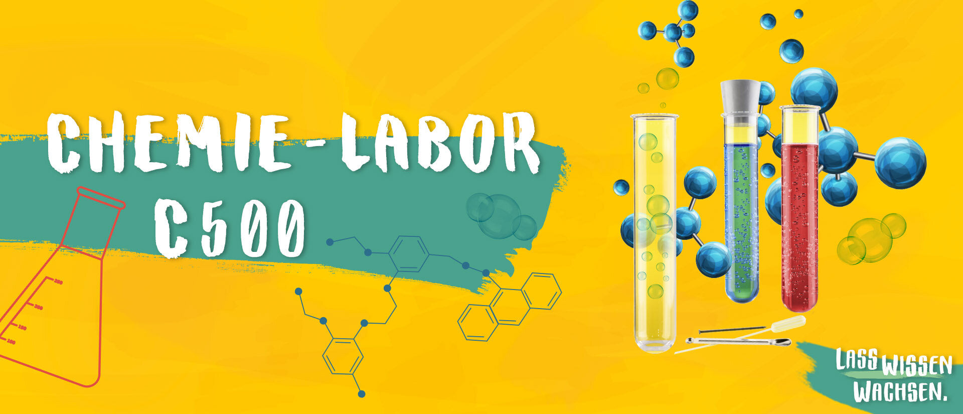 Chemielabor C500 Banner