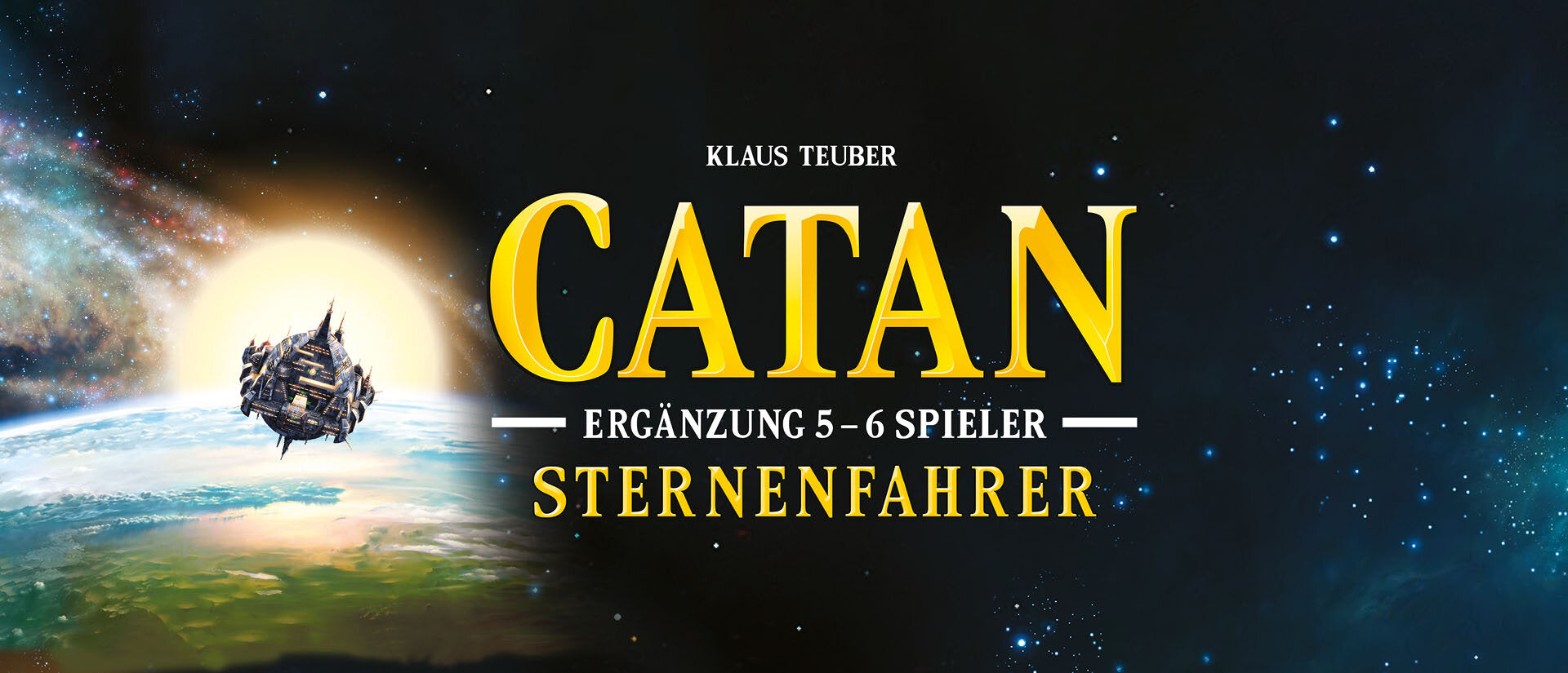 CATAN - Ergänzung 5-6 Spieler - Sternenfahrer Banner