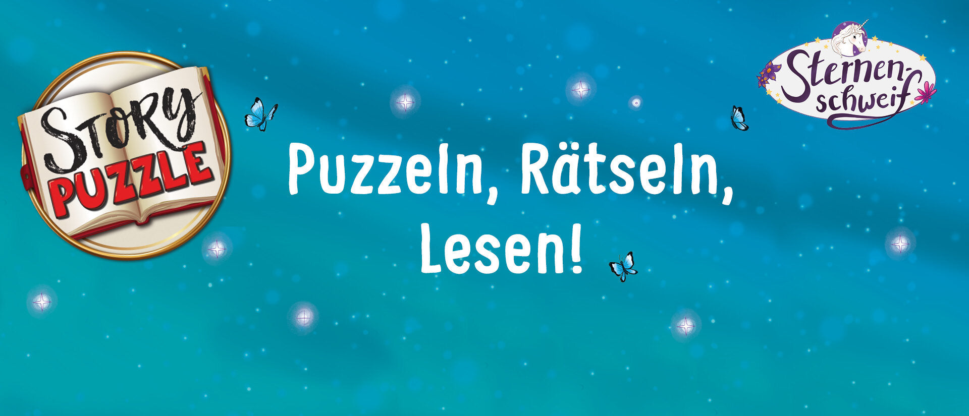 Story-Puzzle: Sternenschweif - Das verschwundene Einhorn Banner