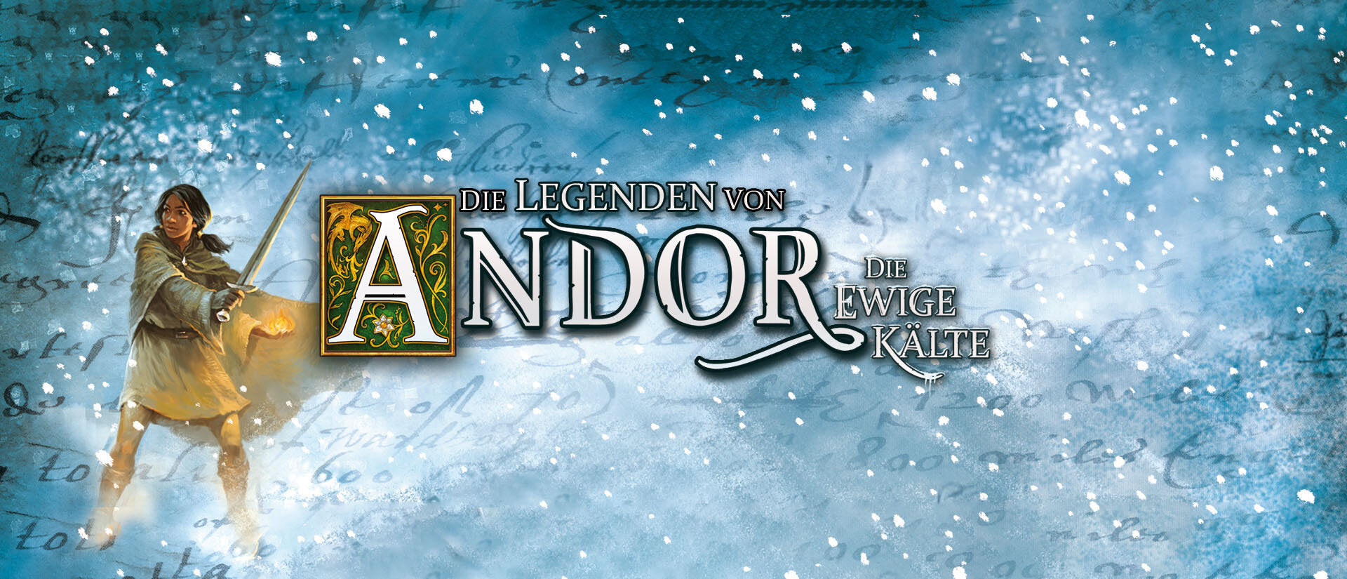 Die Legenden von Andor - Die ewige Kälte Banner
