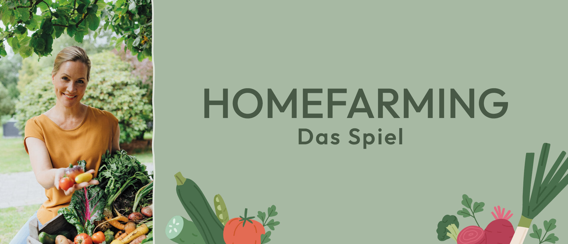 Homefarming - Das Brettspiel Banner