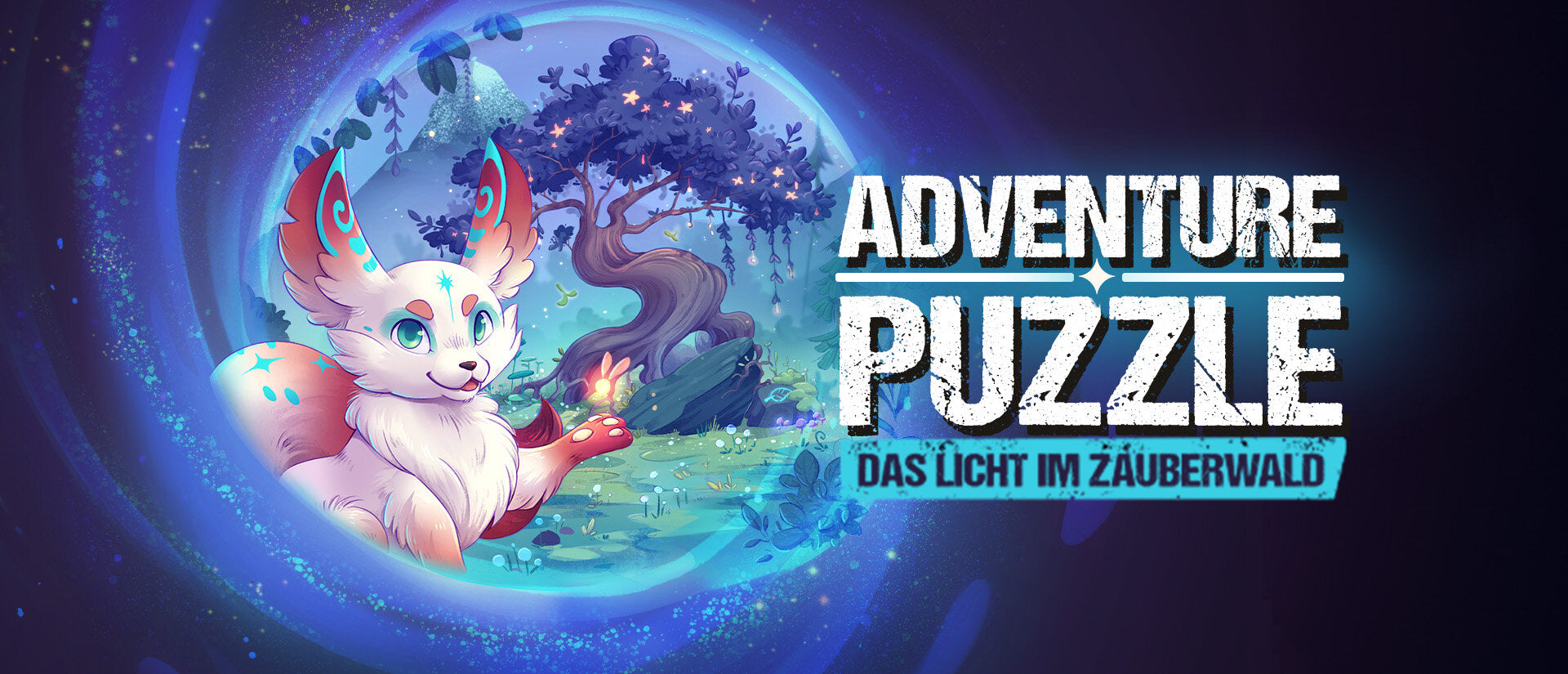 Adventure Puzzle: Das Licht im Zauberwald Banner