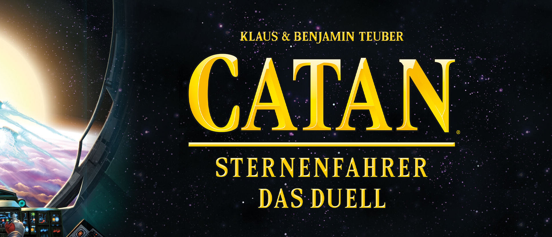 CATAN - Sternenfahrer - Das Duell Banner