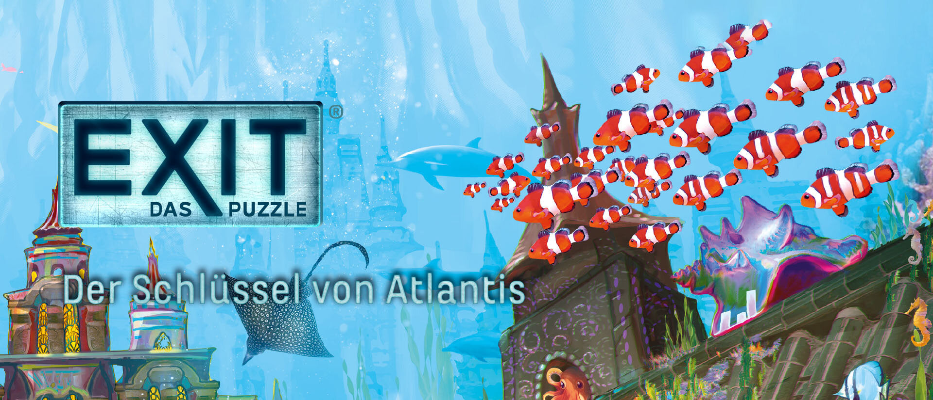 EXIT® - Das Puzzle: Der Schlüssel von Atlantis Banner