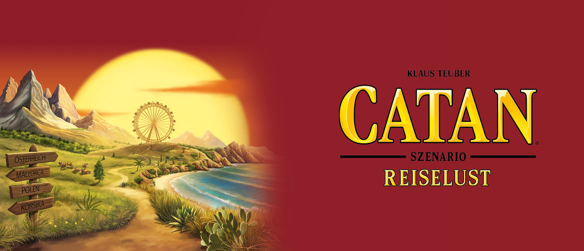CATAN - Szenario - Reiselust Banner