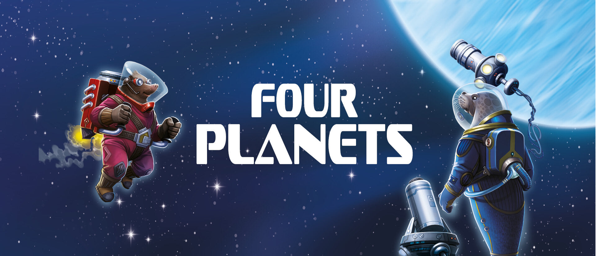 Four Planets Banner