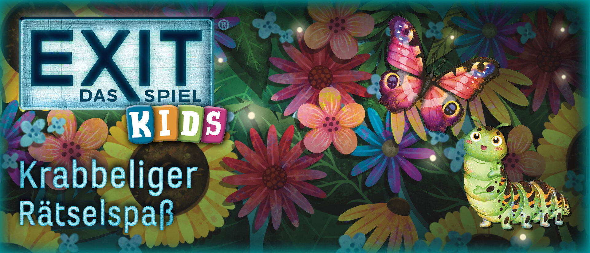 EXIT® - Das Spiel - Kids: Krabbeliger Rätselspaß Banner