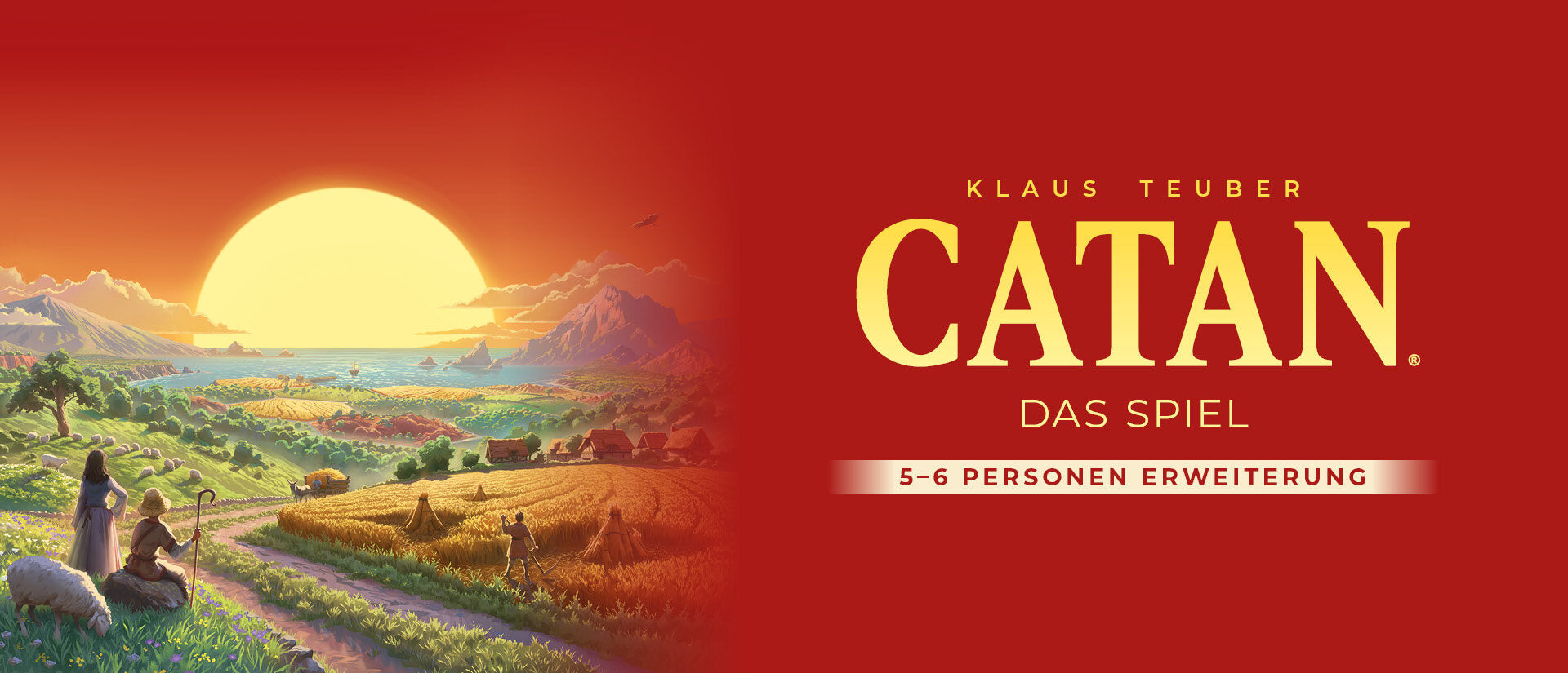 CATAN - Das Spiel - 5-6 Personen Erweiterung Banner