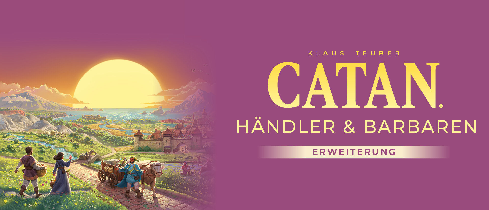 CATAN - Händler & Barbaren - Erweiterung Banner