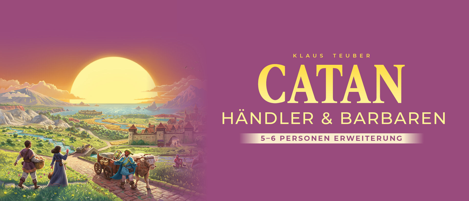 CATAN - Händler & Barbaren - 5-6 Personen Erweiterung Banner