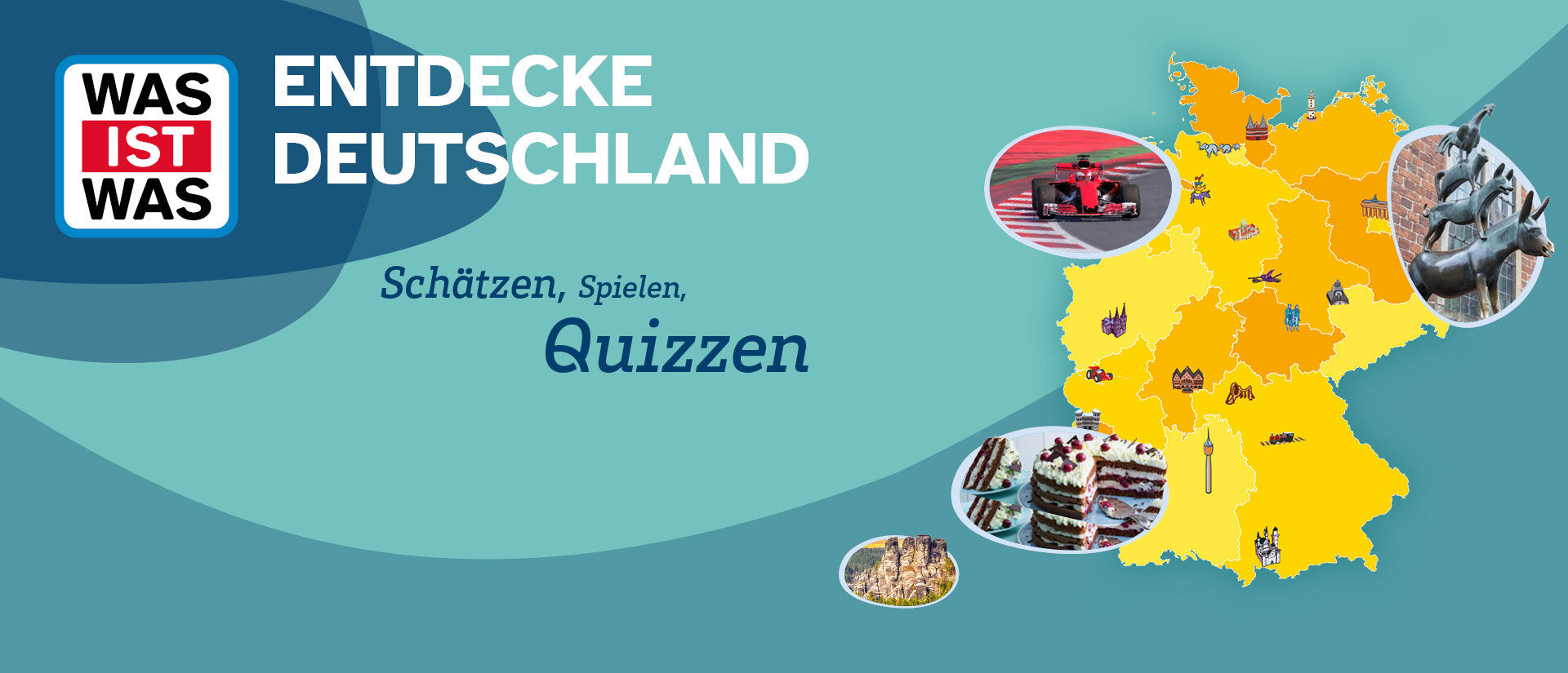 WAS IST WAS - Entdecke Deutschland Banner