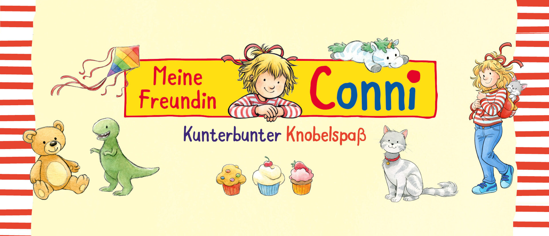 Meine Freundin Conni - Kunterbunter Knobelspaß Banner