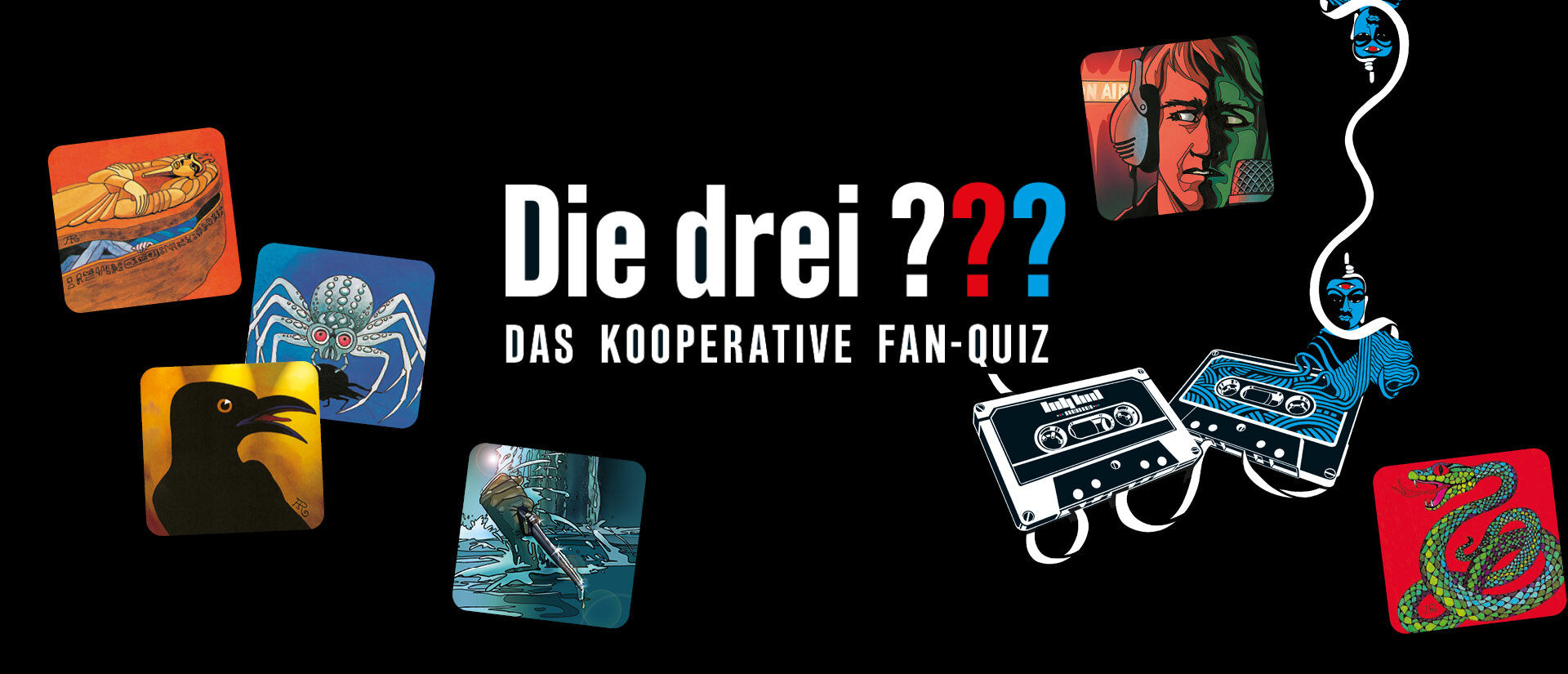 Die drei ??? - Das kooperative Fan Quiz Banner