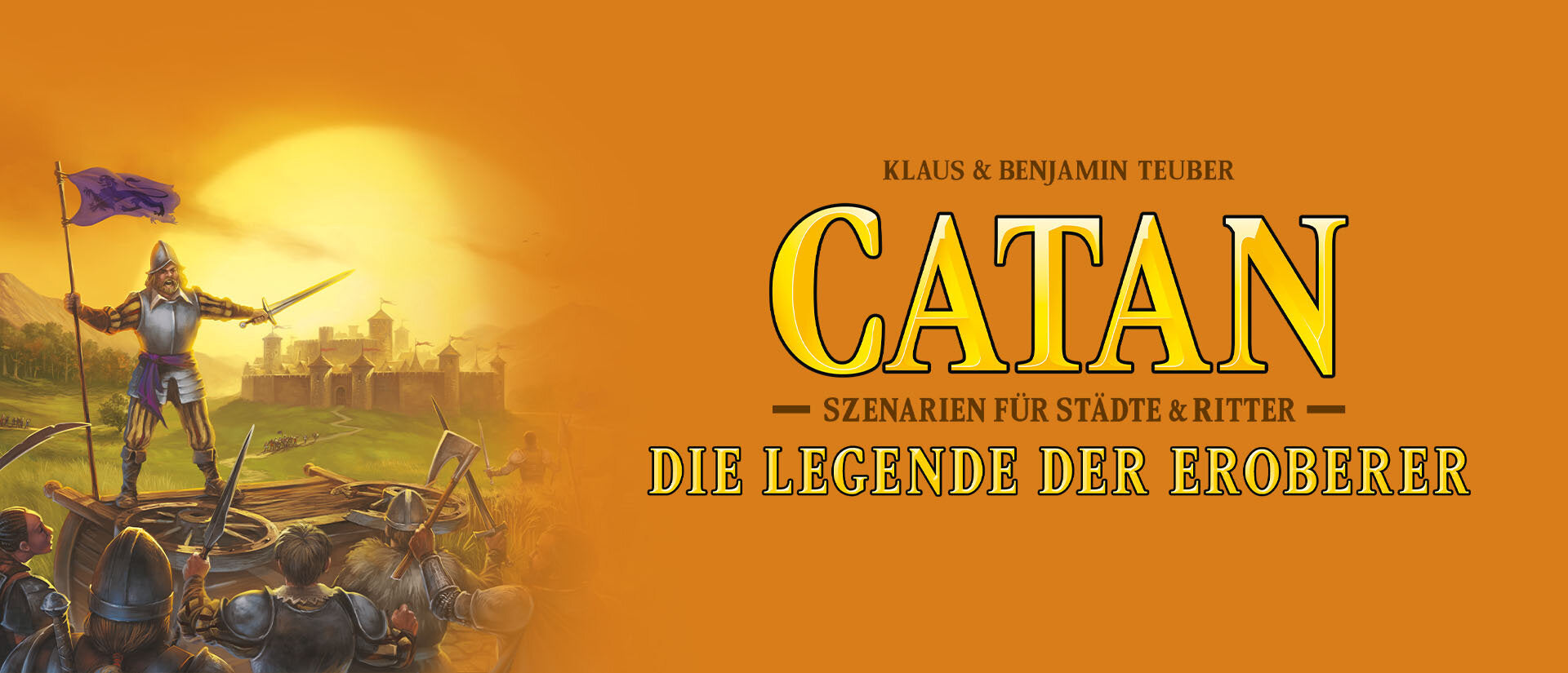 CATAN - Die Legende der Eroberer Banner