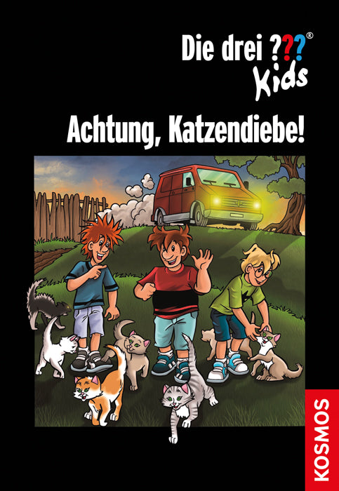 The Three Investigators Kids, Attention, Cat Burglars!