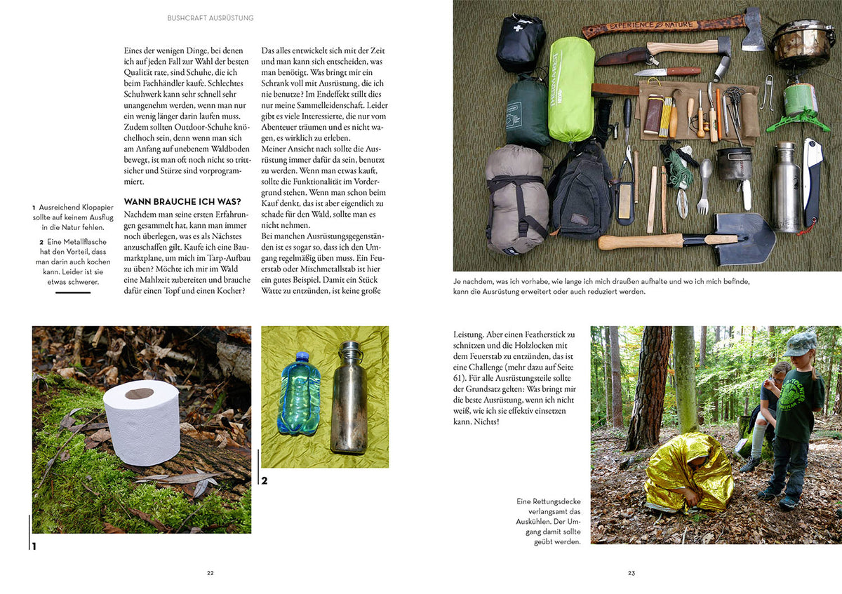 Dein Messer, der Wald und Du