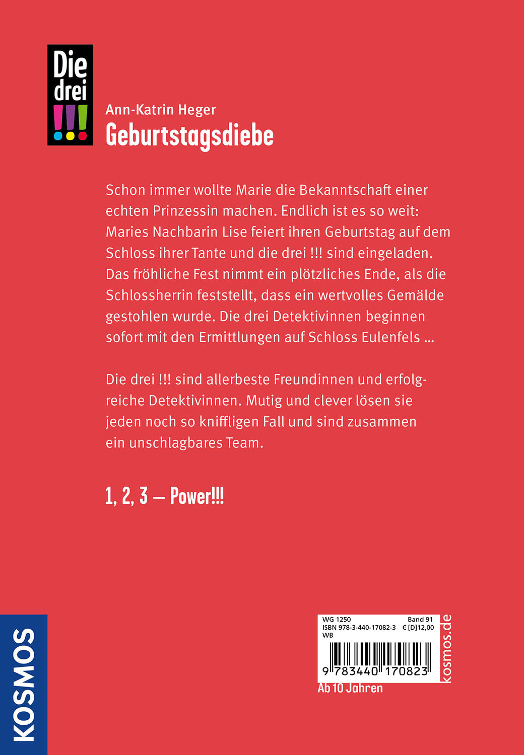 Die drei !!!, 91, Geburtstagsdiebe