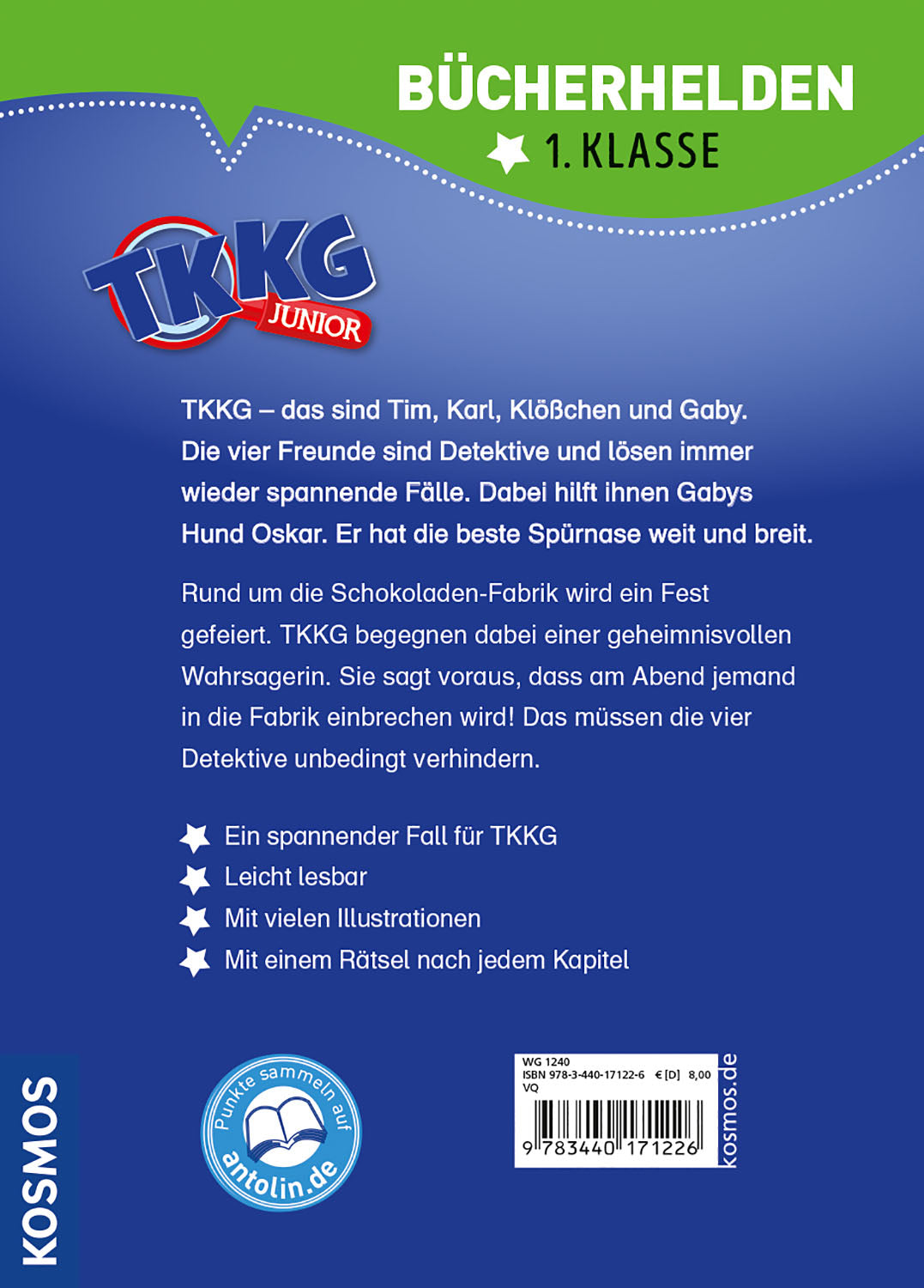 TKKG Junior, Bücherhelden 1. Klasse, Die Schoko-Diebe