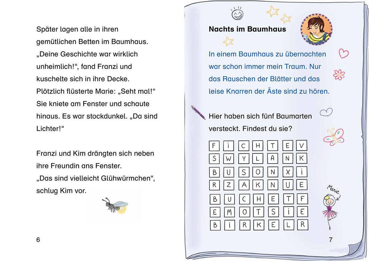 Die drei !!!, Bücherhelden 2. Klasse, Tatort Baumhaus