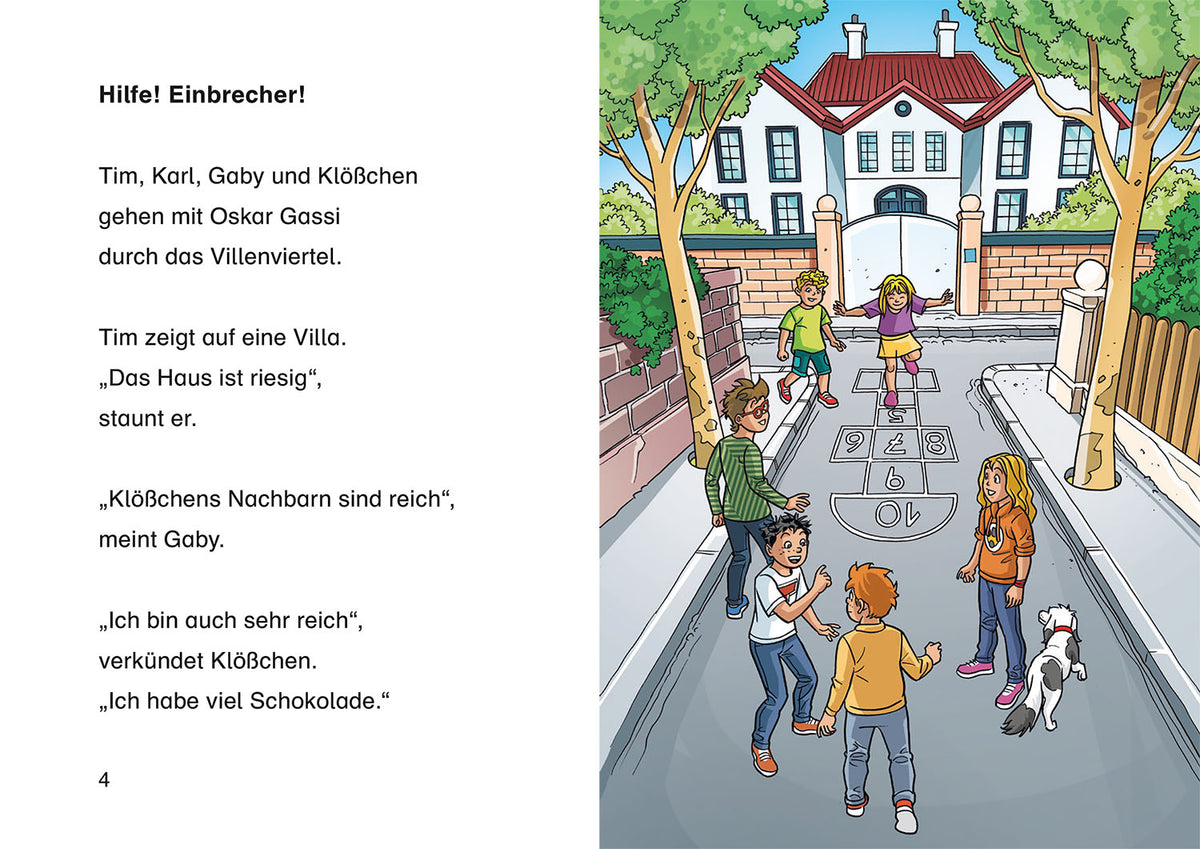TKKG Junior, Bücherhelden 1. Klasse, Vorsicht, Diebesbande!