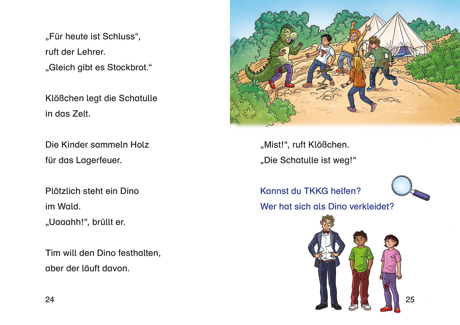 TKKG Junior, Book Heroes 1st Grade, Missing Dinosaurs