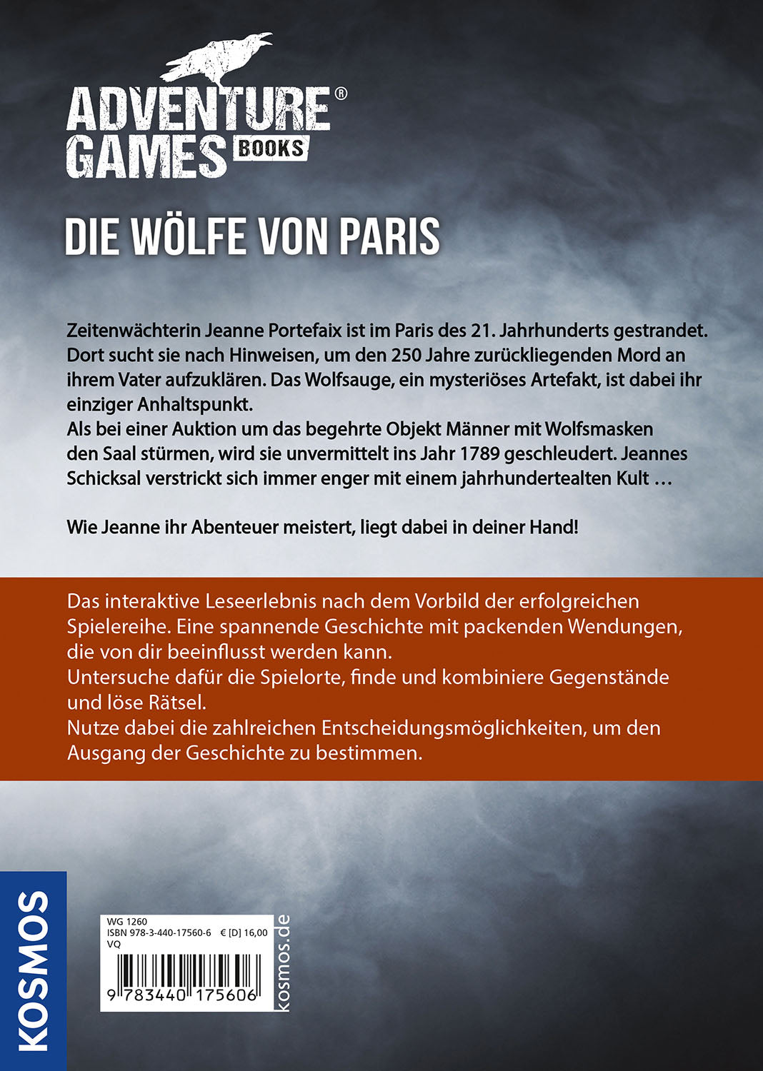 Adventure Games® - Books: The Wolves of Paris