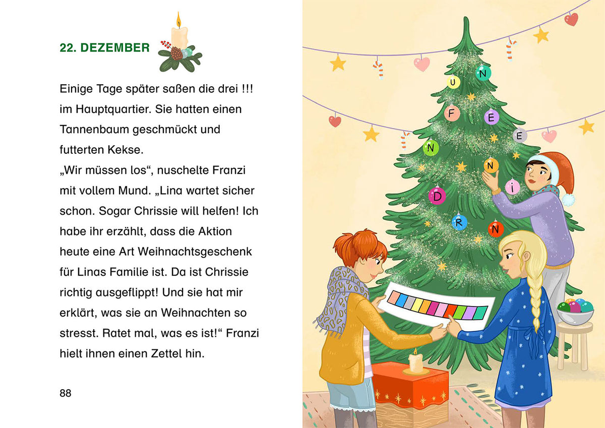Die drei !!!, Bücherhelden 2. Klasse, Adventskalender, Geschenke gesucht!