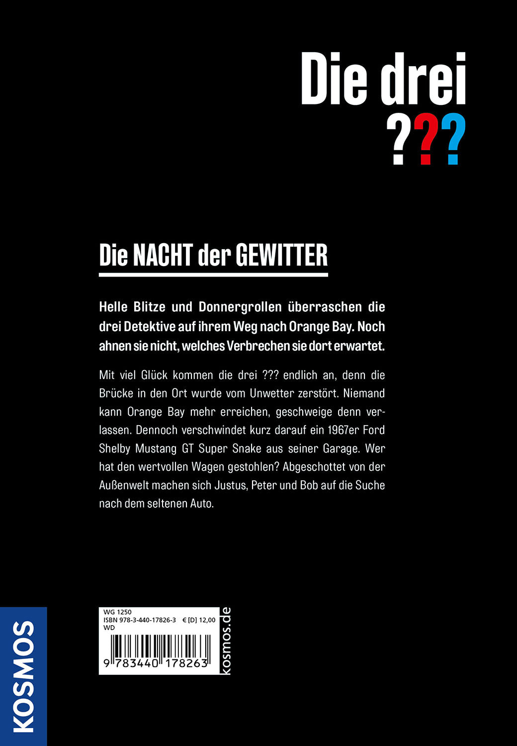 Die drei ??? Die Nacht der Gewitter