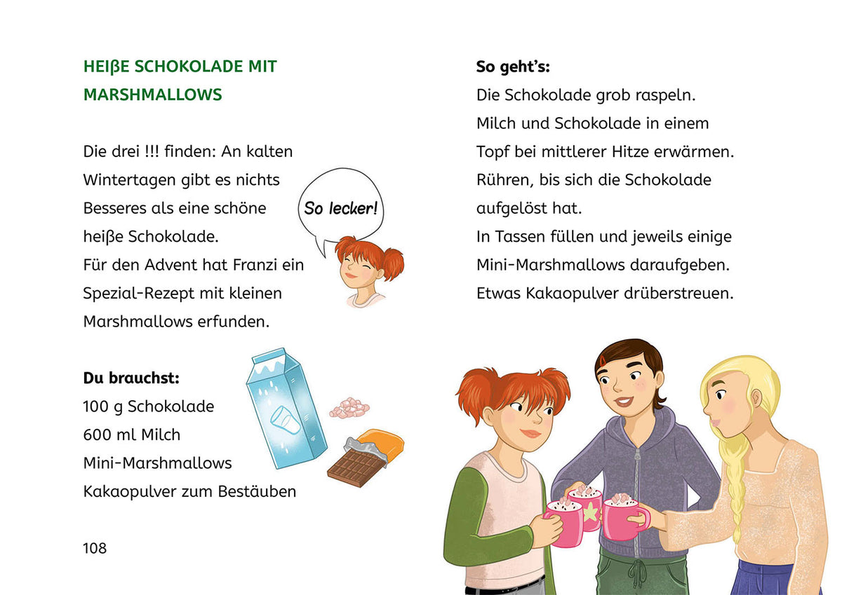 Die drei !!!, Bücherhelden 2. Klasse, Adventskalender, Der Lebkuchen-Fall