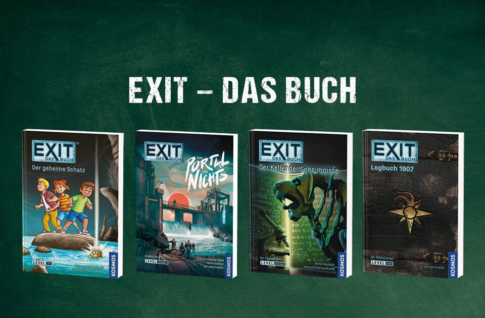 EXIT – Das Buch in drei Schwierigkeitsgraden
