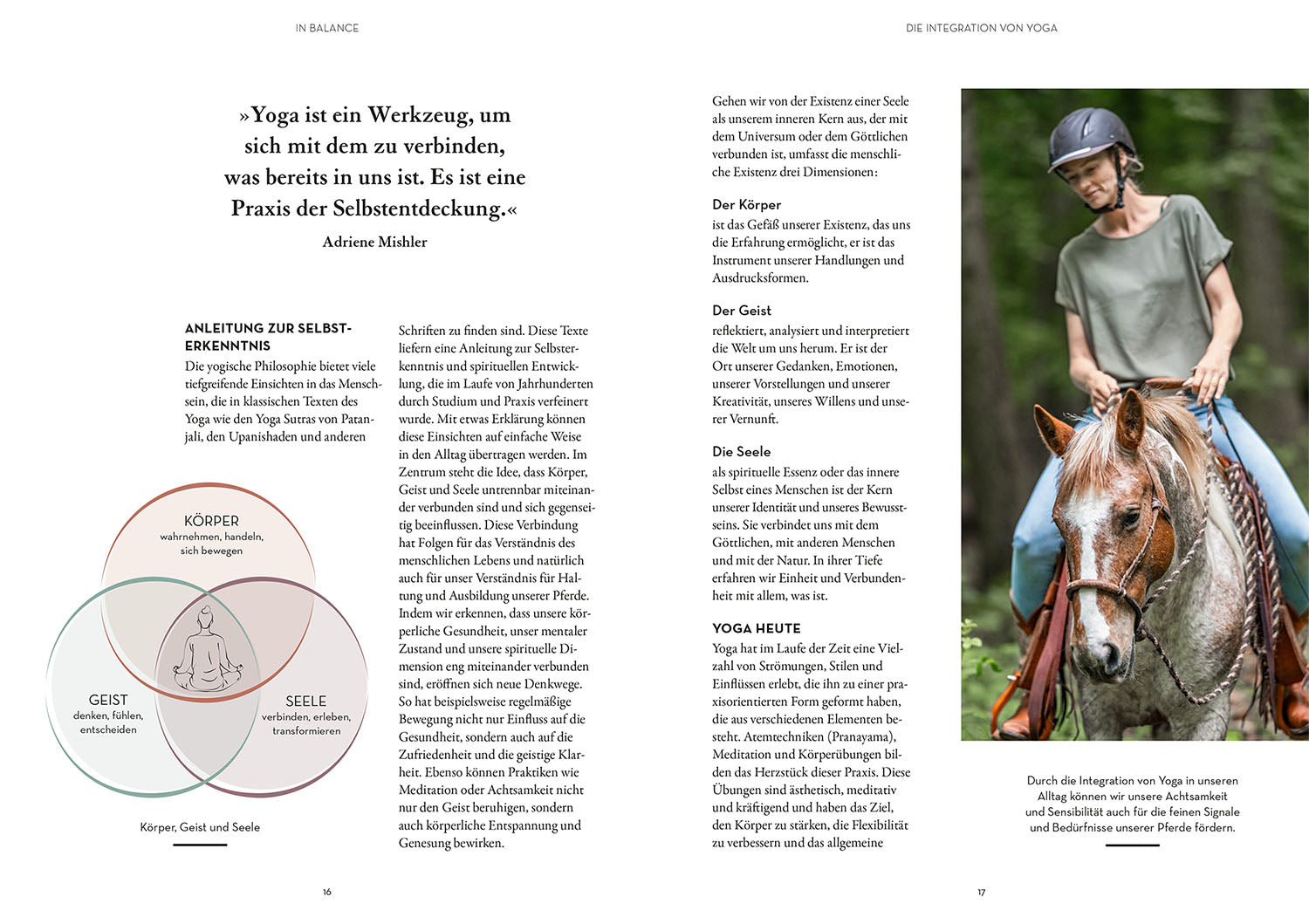 Riding in Balance with Yoga