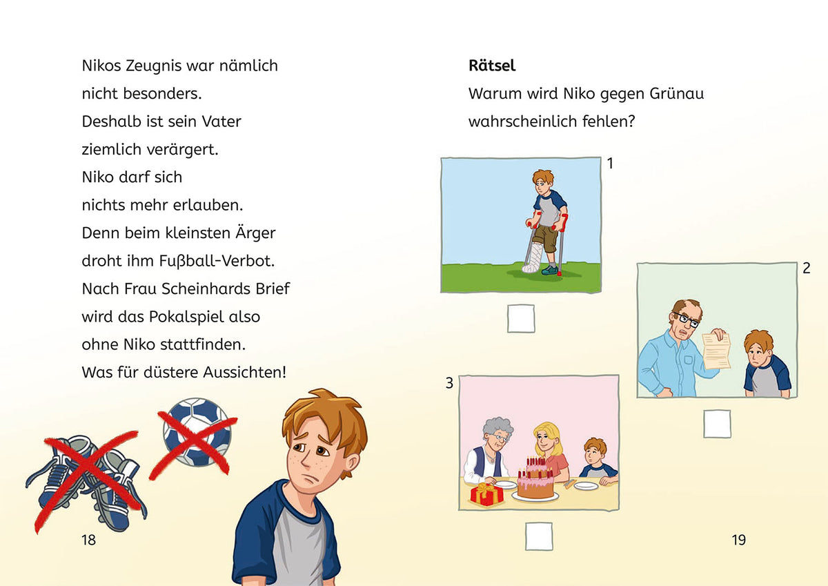 Teufelskicker, Bücherhelden 1. Klasse, Alle für einen