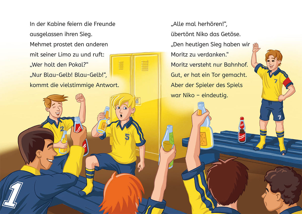 Teufelskicker, Bücherhelden 1. Klasse, Alle für einen