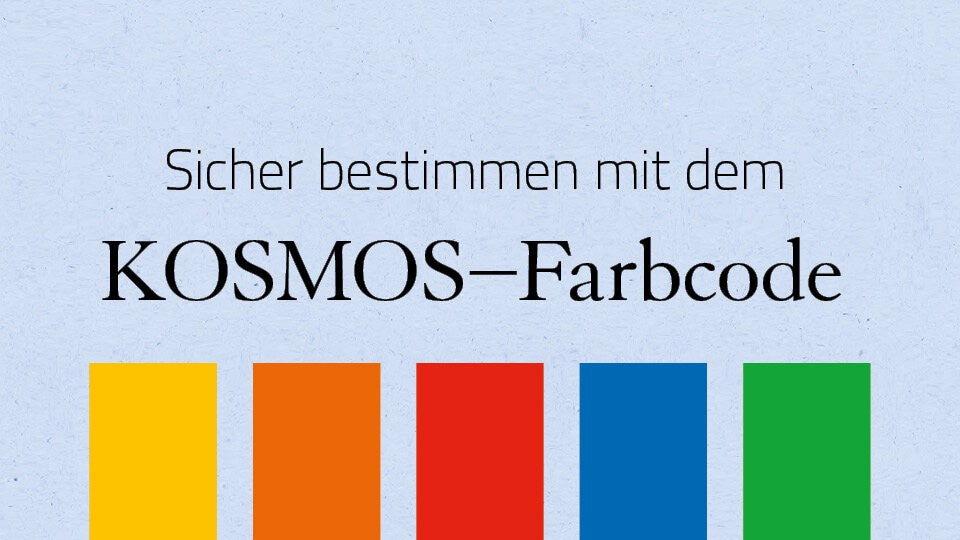 KOSMOS-Farbcode: Pflanzen einfach bestimmen