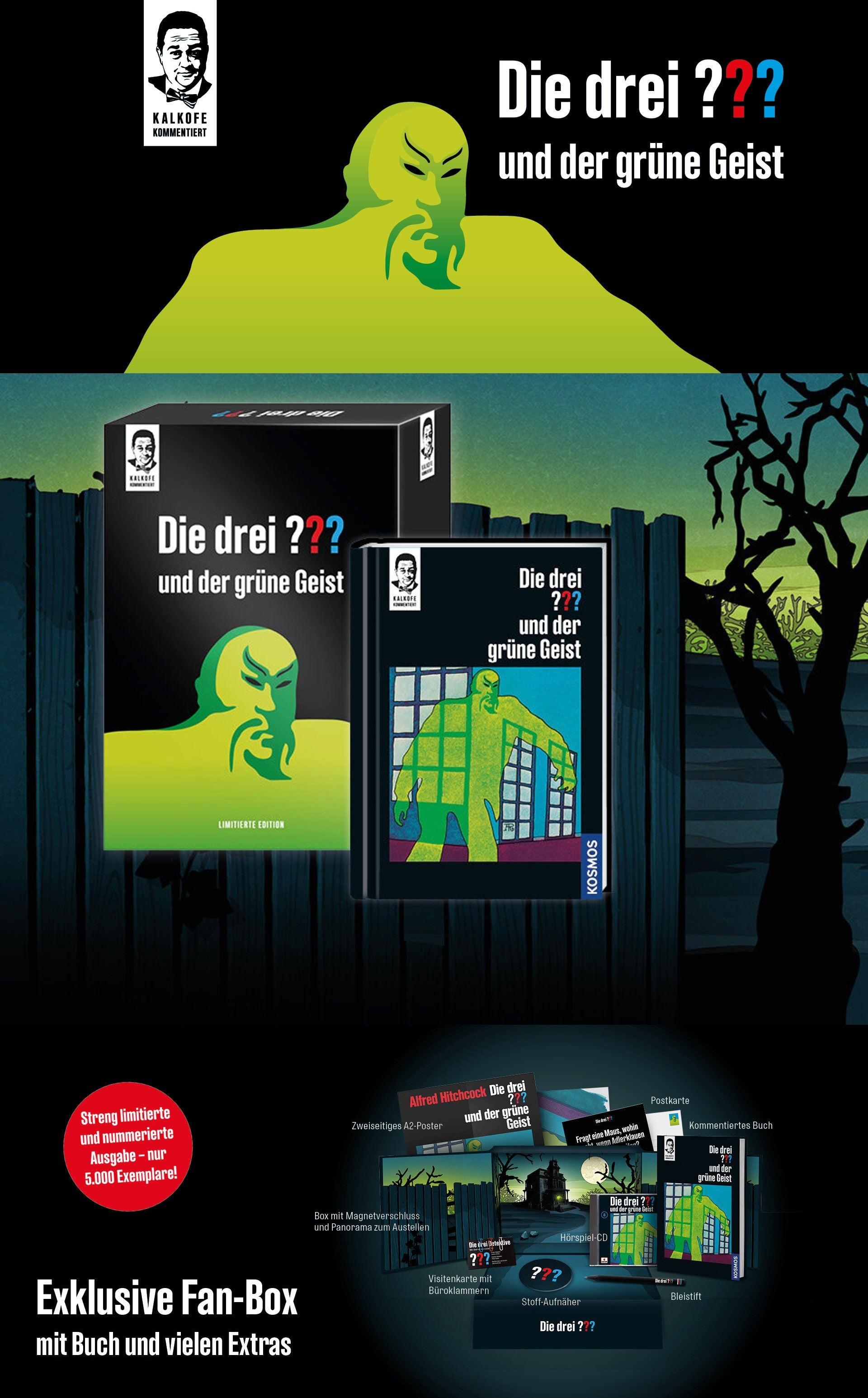 Kalkofe kommentiert. Die drei ??? und der grüne Geist Banner