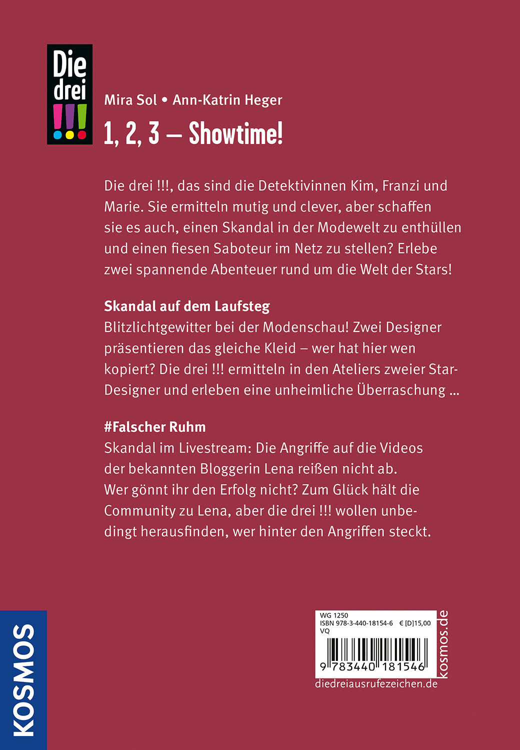 Die drei !!!, 1,2,3 - Showtime!