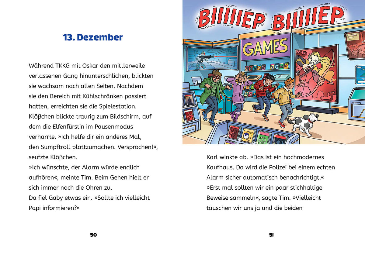 TKKG Junior, 8, Geschenke in Gefahr