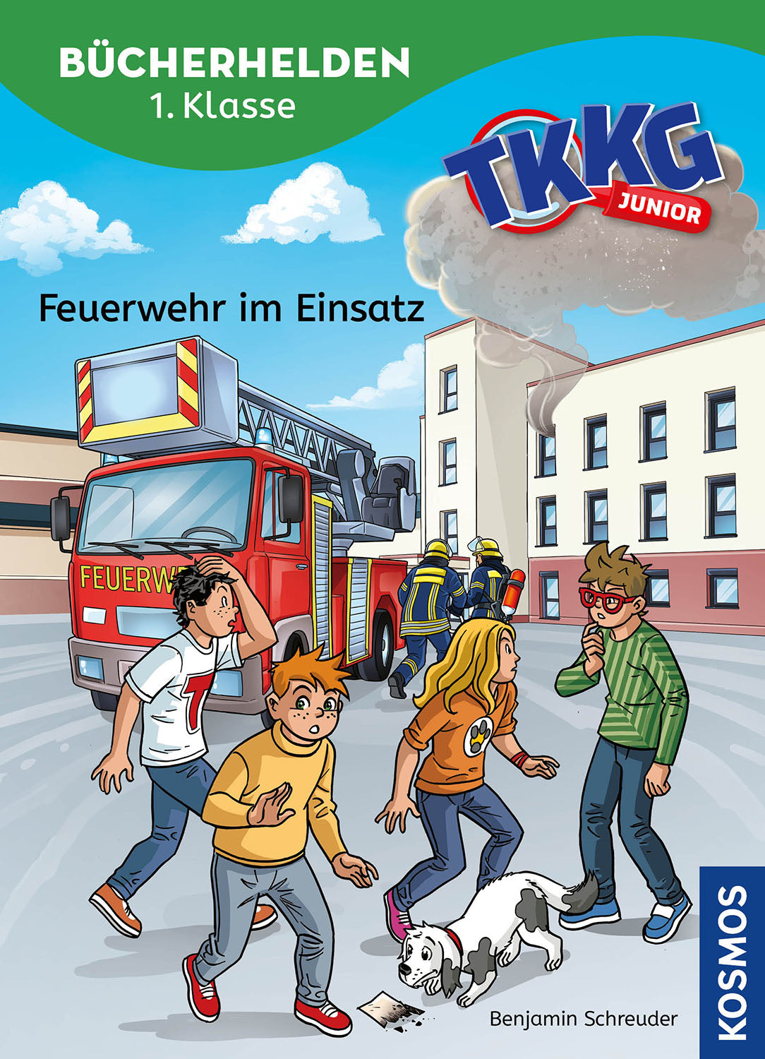 TKKG Junior, Bücherhelden, 1. Klasse, Feuerwehr im Einsatz
