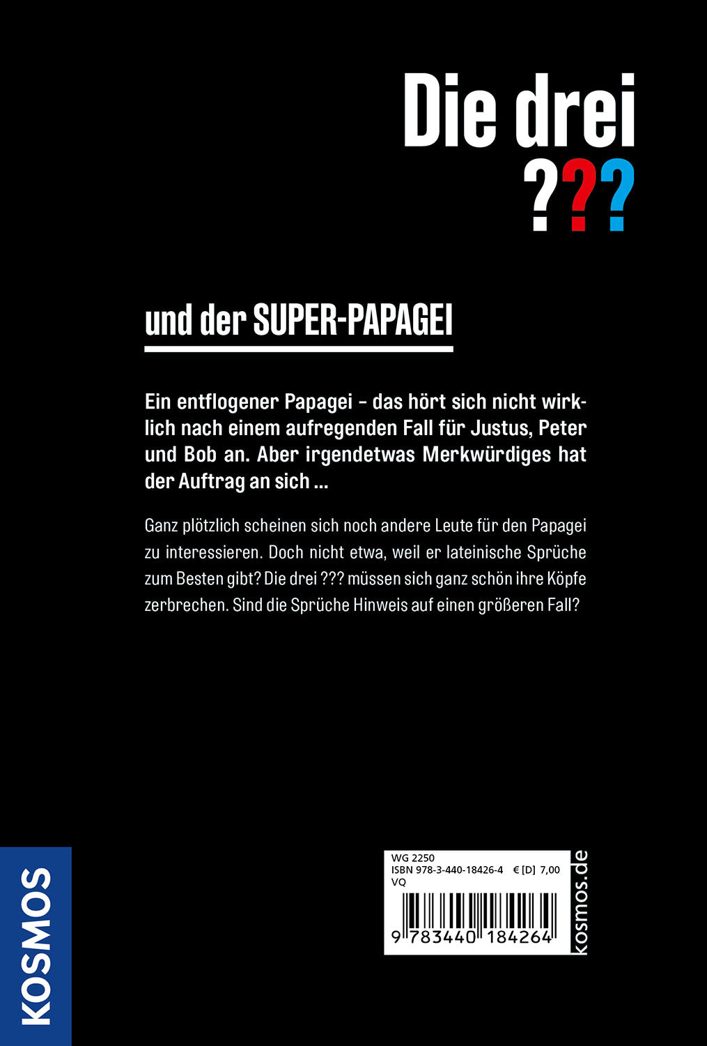 Die drei ??? und der Super-Papagei
