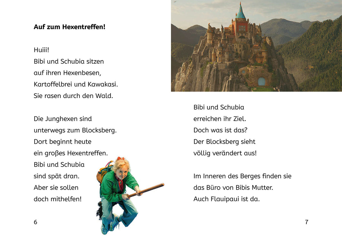 Bibi Blocksberg, Bücherhelden 1. Klasse, Das große Hexentreffen