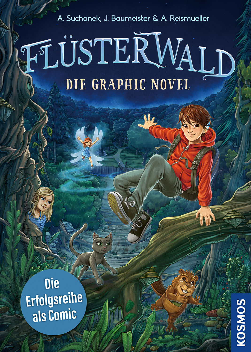 Flüsterwald, Die Graphic Novel zu Band 1 "Das Abenteuer beginnt"