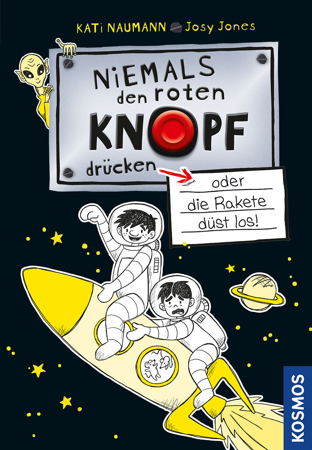 Never press the red button 4, or the rocket will launch