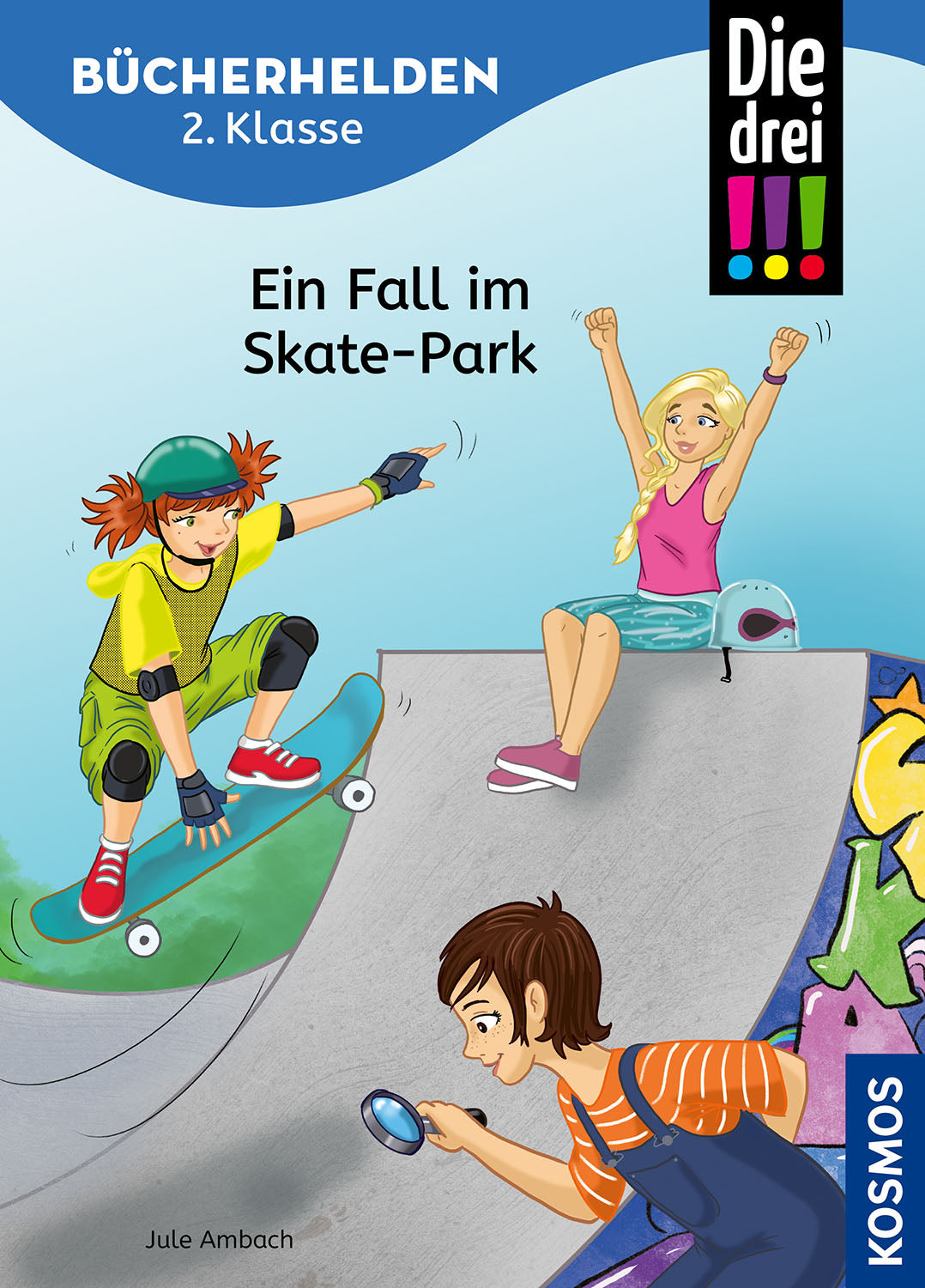 The Three !!!, Book Heroes 2nd Grade, A Case in the Skate Park