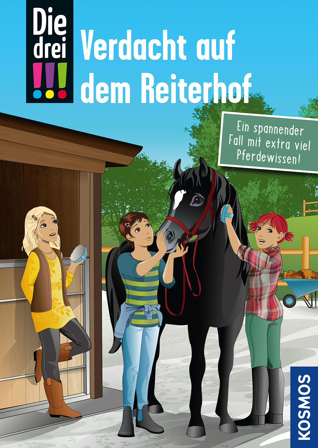 The Three !!!, Suspicions at the Equestrian Centre