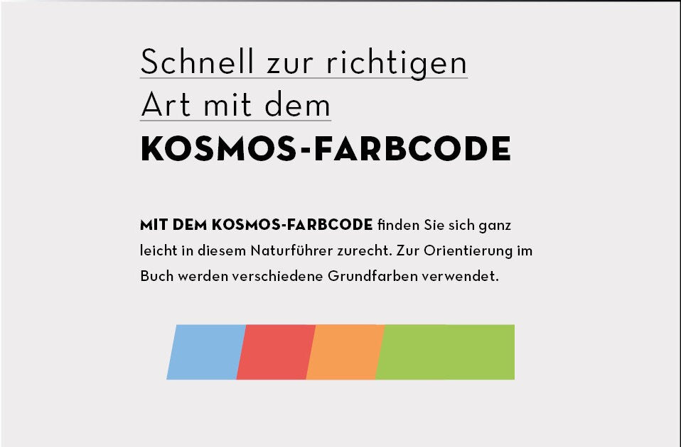 Der KOSMOS-Farbcode