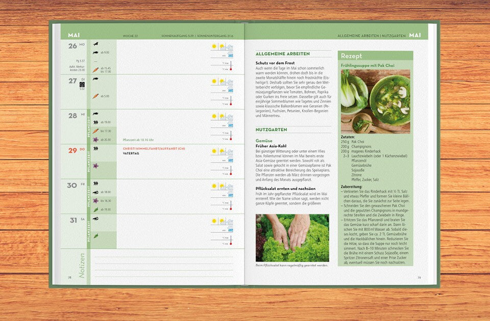 Monat für Monat die Natur entdecken