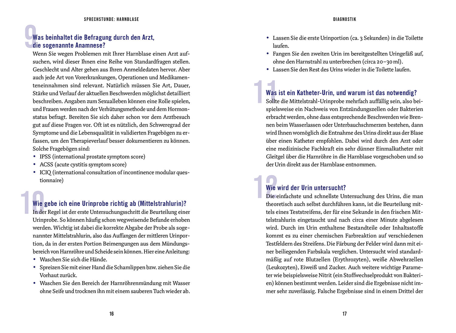 In the Consultation: Urinary Bladder; Understanding - Treating - Healing